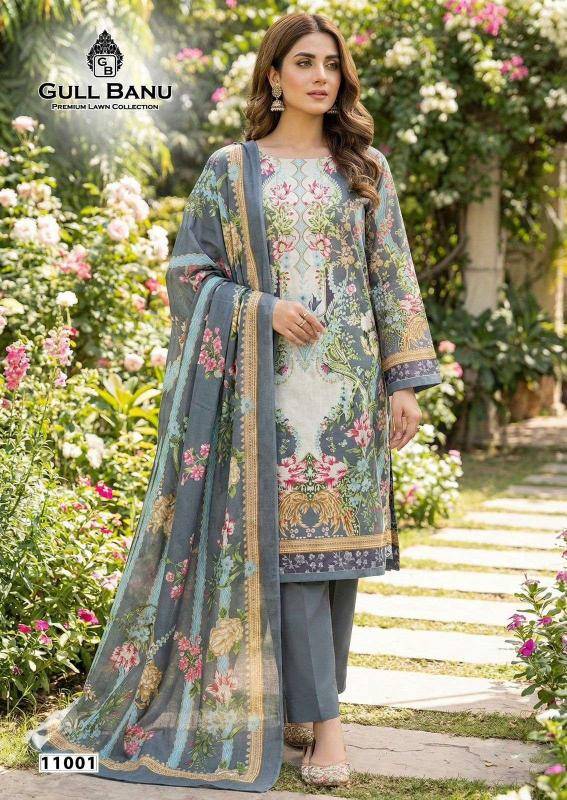 Gull aahmed gull banu vol- 11 salwar suit supplier in Bangalore